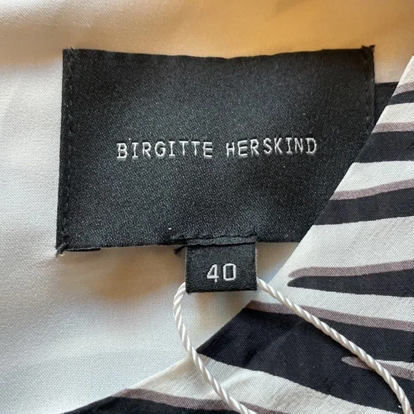 Birgitte Herskind Will Zebra Blouse - Sz 40 - Picture 9 of 13
